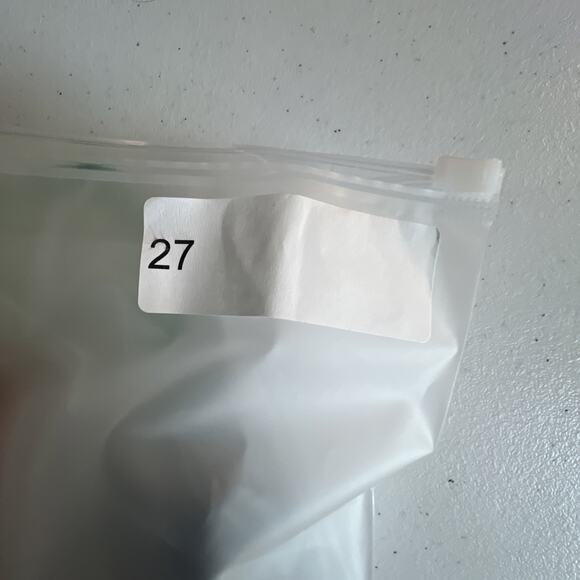 Talbots Shift Dress Navy Blue Nautical Ribbon 3/4 Sleeves Pockets size 12 petite - Picture 10 of 10